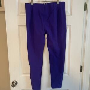 Athleta Glacier Skinny Snow Pant Purple Ski 2 Winter Sport Tight Sz 14